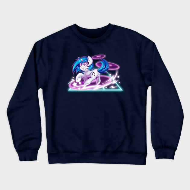 Spin that Beat Crewneck Sweatshirt by LeekFish